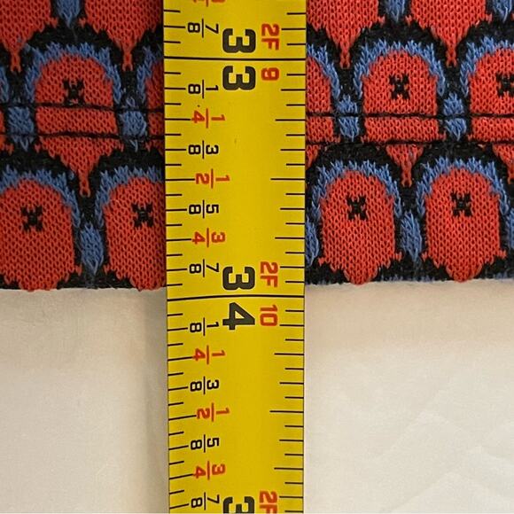 Zara Red Black Print Vacation Cruise Relaxed Fit Tank Dress NWT Size L - Picture 13 of 13